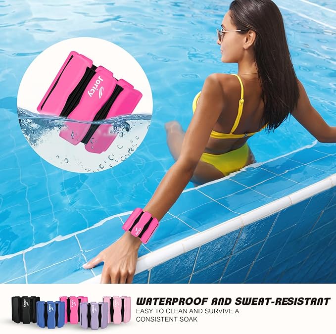 Wrist Ankle Weights for Women Men, Leg Arm Wrist Weights Bangles 1lb*2 1.5lb*2 2lb*2Wearable Weights Pilates Weighted Bracelet for Strength Training Walking Swimming Exercises Yoga Physical Therapy