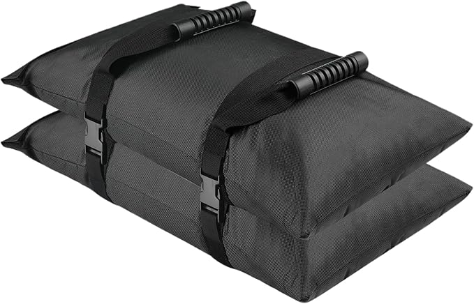 Heavy Duty Sand Bags, Tent Weight Bag, Portable Canopy Base with Feature, Water-Resistant Material, Umbrella Sand Bag with Practical Design, Bags for Camping and Fitness