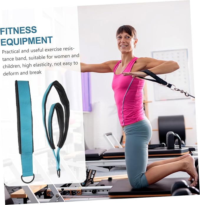 2pcs Yoga Fitness Equipment Exercise Stretch Bands Packraft Exercise Adjustable Straps Sports and