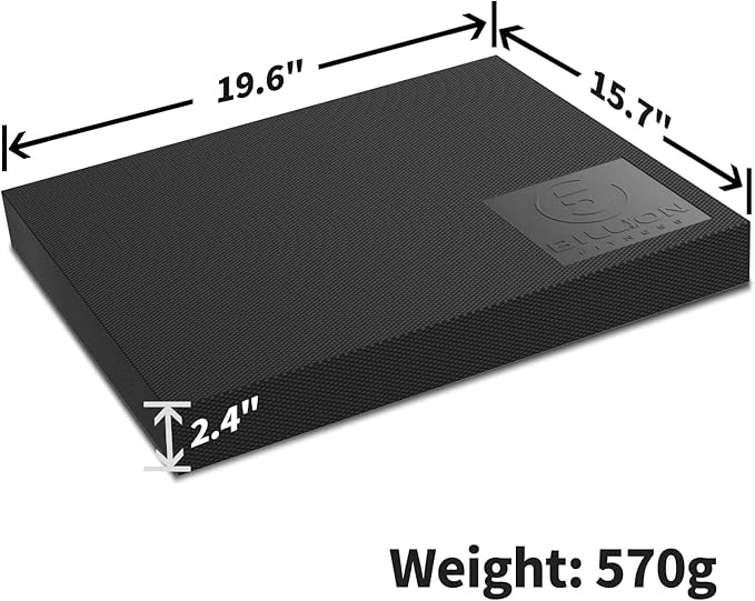 Foam Balance Pad,5BILLION Stability Pad for Physical Therapy,Non-Slip Exercise Balance Pad for Balance workouts,Yoga Knee Pad for Gym Fitness Stretching Pilate