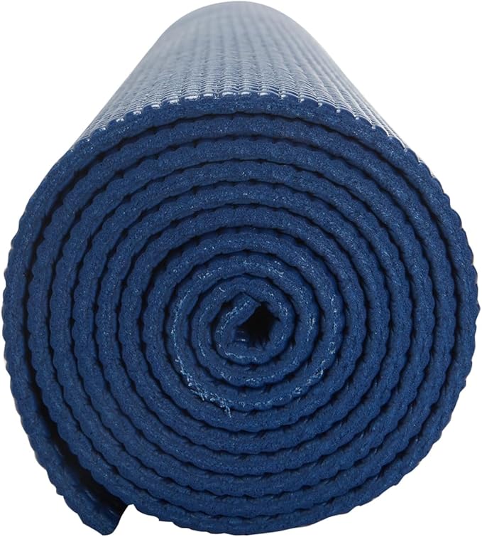 Everyday Yoga Deluxe Mat, Spacious 72"x24" Non-Slip Yoga Mat for Comfortable Home Workouts, 3-5mm Extra Thick