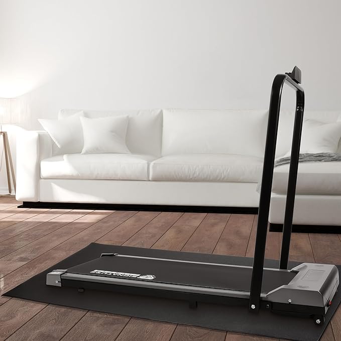 Fitvids High Density Home Gym Treadmill Exercise Bike Equipment Mat, 1/4" Thick, Multiple Sizes