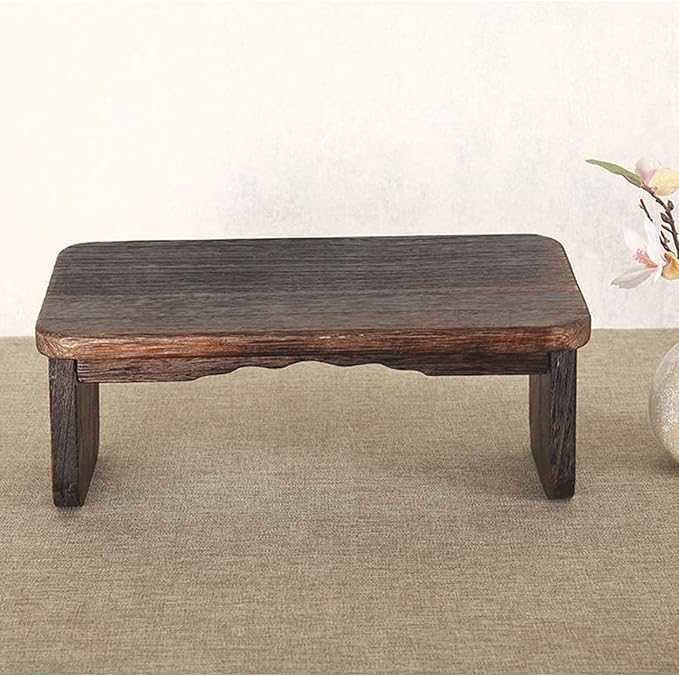 Portable Meditation Bench,Finished Bamboo, Folding Legs, Low Seat, Kneeling Alternative to Meditation Cushion for Yoga,Prayer,Ergonomic Rugged Suitable Monk & Llama Kneeling Meditation Bench