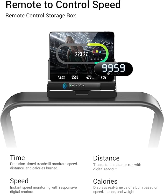 LONTEK 3-in-1 Foldable Treadmill with 300 LBS Capacity, 15% Walking Pad Treadmills for Home and Office, 2.5 HP Under Desk Treadmill with Quiet Brushless