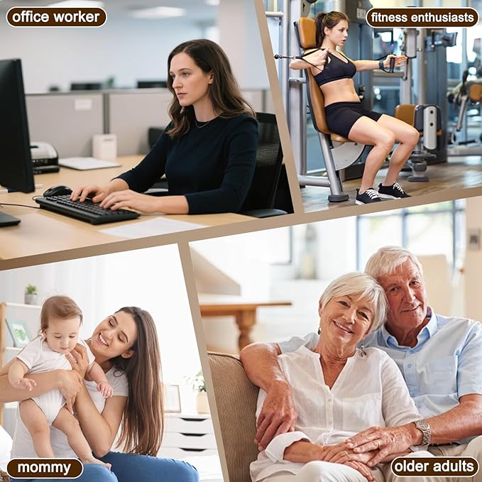 Lymphatic Drainage Massager, Lymphatic Massager, Helps Reduce Stretch Marks & Cellulite, for Legs, Arms & Belly, Body Sculpting Machine with Microcurrent, Light, Heat & Vibration, White