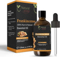 Frankincense Essential Oil | Pure Aromatherapy Oil for Diffusers, Hair Growth, Skin, Scalp Care, Massage | Refreshing Hair Oil for Women & Men | Natural Essential Oil for Diffuser | 4 Fl Oz (120 mL)