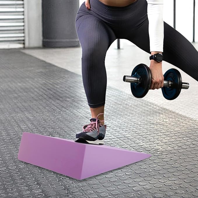 Squat Wedge Block Wedge Block Footrest Cushion Slant Board Calf Stretcher Foot Incline Board for Balancing Practice