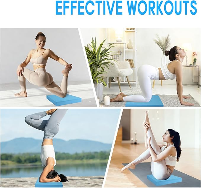 Exercise Balance Pad，Balance Foam Mat for Physical Therapy Equipment & Strength Stability Training, Slip Resistant Foam Mat for Yoga, Pilates, Meditation，Gardening knee pads