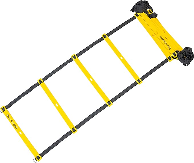 Equipment - Bodyweight Conditioning Workout at Home - Functional Fitness Exercises Indoors or Outdoors - Enhance Coordination, Improve Speed, Burn Calories - Carrying Bag Included