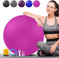Soft Pilates Ball 9 Inch, Ideal Small Exercise Ball Between Knee Squeeze for Physical Therapy Yoga Core Medicine Abs Pt Bouncy, Mini Rubber Fitball Barre Workout Equipment for Women Men Kid Toddler