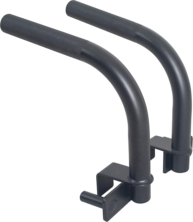 Sunny Health & Fitness Power Cage Squat Rack Upgrade Attachments, Dip Bar, Plate Bar Holder, Belt Squat, J Hook, Lat, Adapter, U Ring, Pull Up Bar, Landmine, Captain's Chair, Tricep Rope For Home Gym