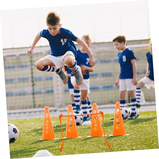 Wear-Resistant Speed Hurdles for Football Baseball Boys and Girls Agility Training Equipment