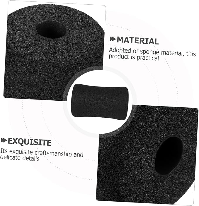 2pcs Foam Roller Pad Replacement for Gym Equipment Ab Training Sleeve for Leg Extension Machines Comfortable and Secure Fit for Enhanced Workouts