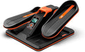 Under Desk Elliptical, Portable Seated Elliptical Exercise Machine, with Touch Screen Control Panel and Remote Control for Home or Office Use. Wireless Connectivity Enabled.