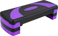 BalanceFrom Aerobic Step Platform Trainer with Adjustable 3-Level Risers, 400 Pound Weight Capacity – Non-Slip Exercise Stepper for Cardio, Strength, and Fitness Workouts at Home or Gym