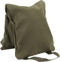 Sandbags for Working Out, Green Yoga Sand Bag for Weight Training with Double Handle, Adjustable Fillable Yoga Canvas Sandbags for Adding Weight and Support
