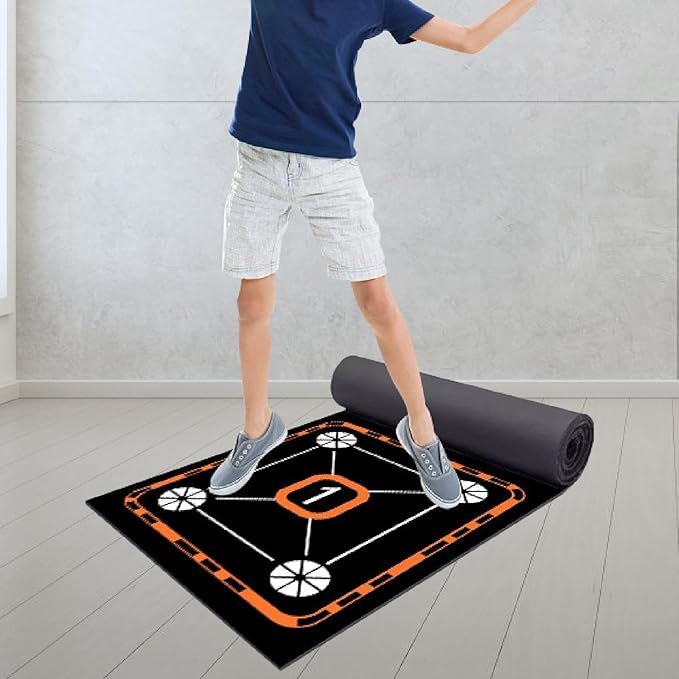Agility Ladder Mat Speed Ladder Multipurpose Agility Training Equipment Footwork Practice for Soccer Fitness Workout Outdoor