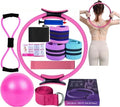 Pilates Essentials Kit for Women - Complete Yoga Set with Rings, Booty Bands, Hip Exercise Band, and 25cm Ball