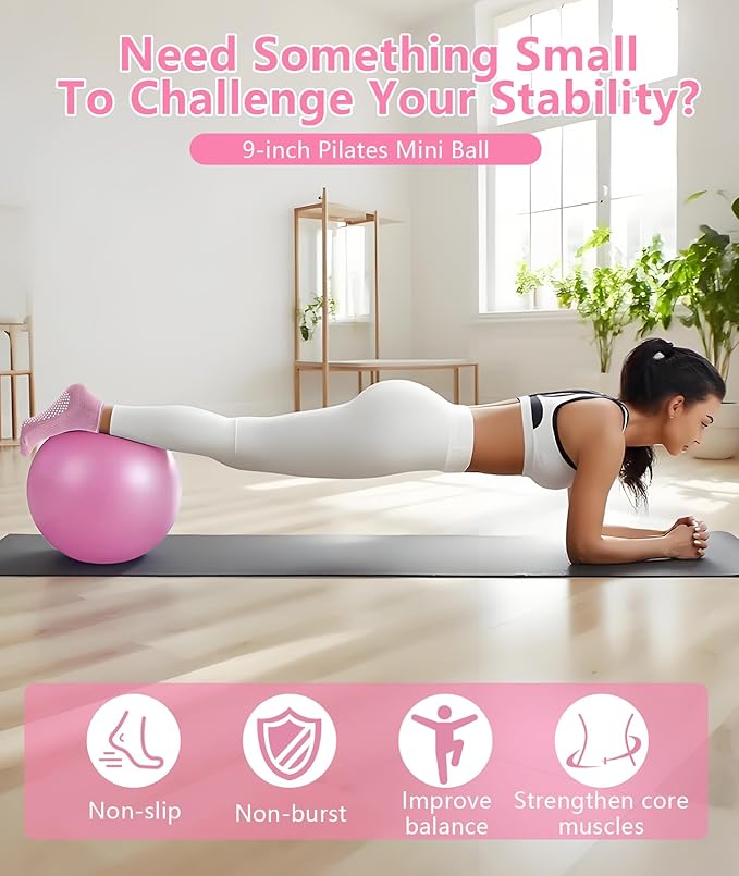 Pilates Ring Set with Adjustable Resistance