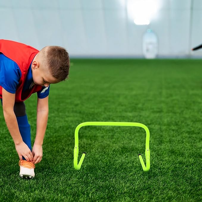Milisten Professional Football Training Agility Hurdles Obstacles for Boys and Girls Speed and Coordination for Outdoor Practice