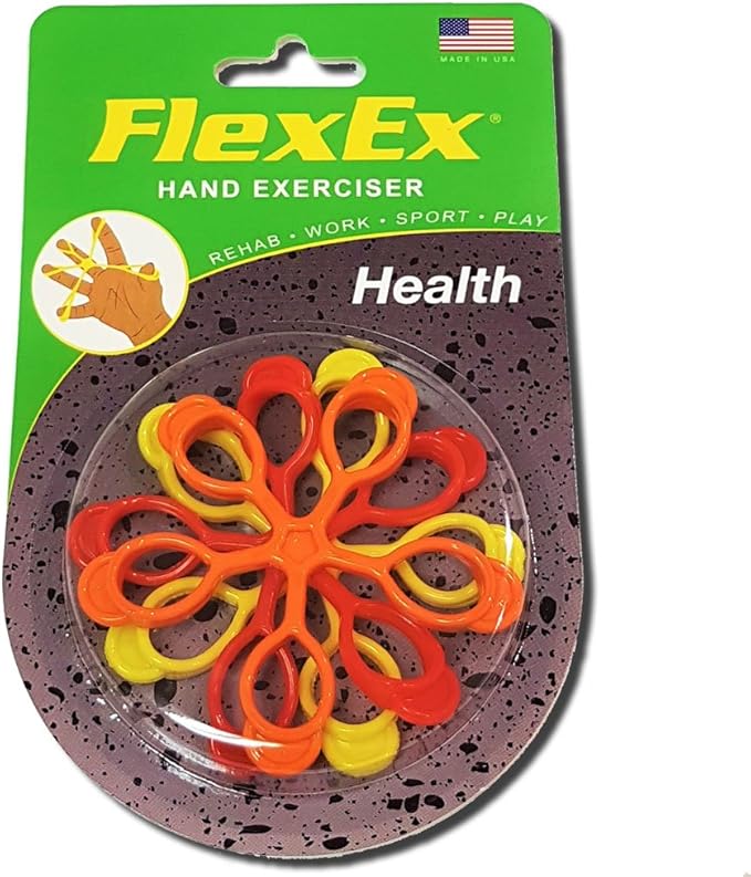 FlexEx® HEALTH Patented Hand Exerciser, Made in USA