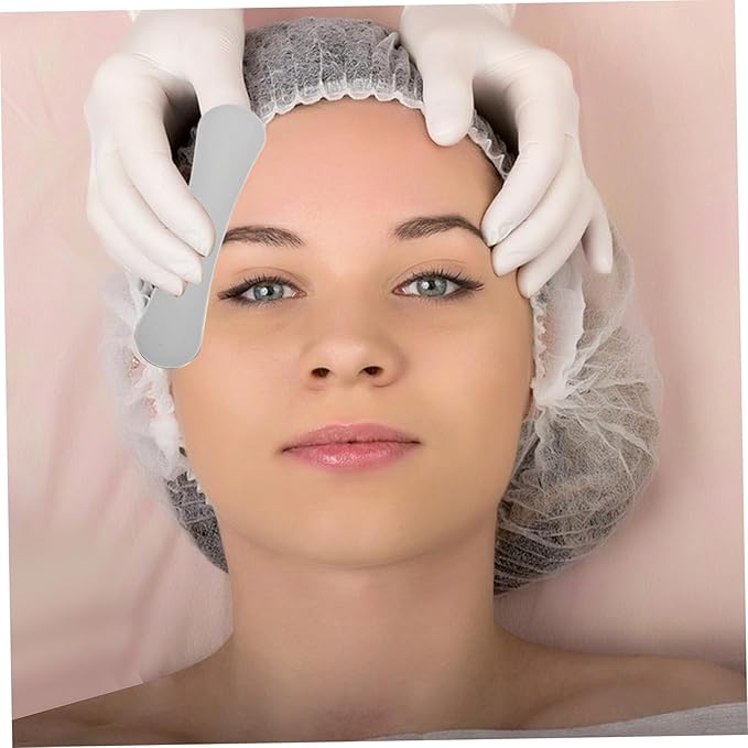 PartyKindom Stainless Steel Eyelid Washing Guard for Makeup Double Eyelid Creation Eye Protection for Beauty Salons Cosmetic Procedures Enhance Youthful Look Comfort