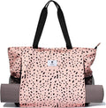 ESVAN Yoga Mat Bag Yoga Tote Carrier Shoulder Bag Carryall Tote for Office,Yoga,Pilates,Travel,Beach and Gym