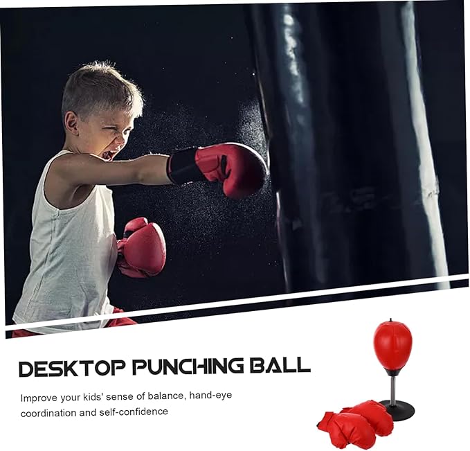 Boxing Equipment Safe Ball Reaction Force Training Ball Vertical Boxing Gloves
