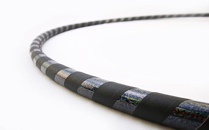 Weighted Beginner Fitness Hula Hoop for Adults - Exercise Hoop for Weight Loss & Core Workout - Large Diameter Hoop for Easy Learning - Handmade in USA - Multiple Sizes & Colors