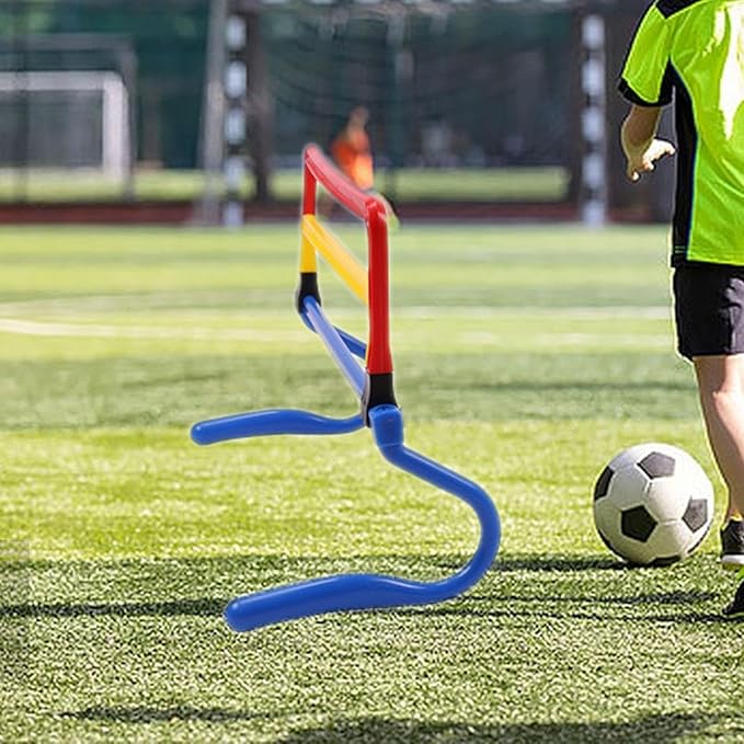 Agility Training Hurdles 4 Height Adjustable Portable Speed Training Equipment for Obstacle Courses