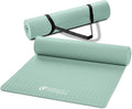 Circuit Fitness by Marcy Non-Slip Multi-Purpose Exercise Yoga Mats with Carrying Strap Multi-Thickness, Multi-Color Options
