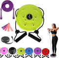 Waist Sculptor, 2026 New Waist Twister Machine Exercise with Arm Bands, Ab Board Waist Twist Machine for Exercise, Legs, Buttocks, Hip Exercise