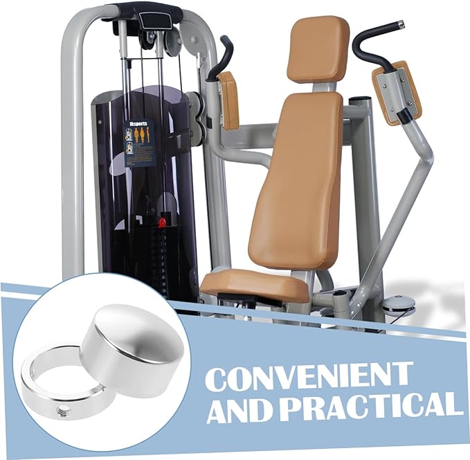 UPKOCH 1 Set Fitness Handle Cover End Caps for Strength Training Equipment Easy to Install Comfortable Grip Compatible with Tubing for Gym Accessories and DIY Upgrades