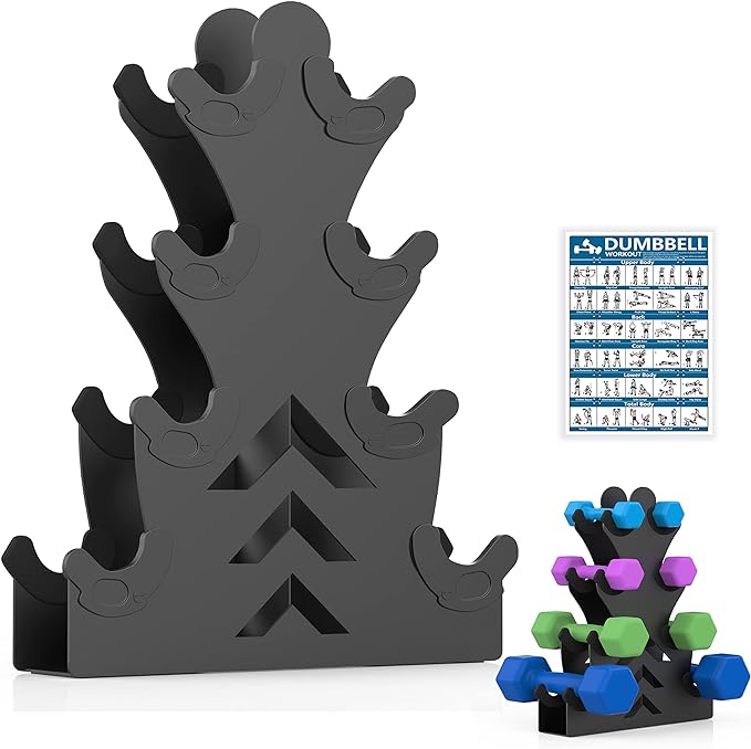 Dumbbell Storage Rack Weight Organizer Rack Only for Home Gym Weight Rack No need Assembly