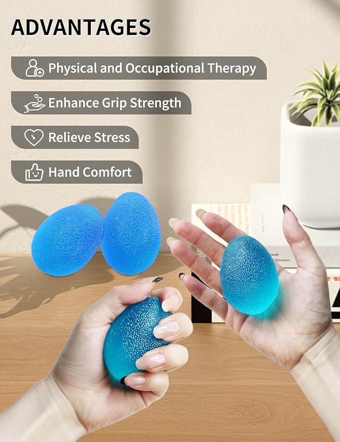 2 Pack Weighted Gloves for Tremors, Improved Hand/Wrist Mobility, Adjustable Hand Stability Aid for Parkinson's Patients, Writing Stability & Strengthening, Hand Grip Strength Trainer
