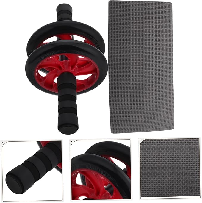 SUPVOX Fitness Ab Roller Wheel for Core Workout Abdominal Wheel Ab Roller Compact Workout Equipment for Home Use