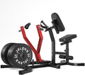 RM01 Seated Row Machine, Back Exercising Equipment Plate Loaded, Chest Supported T-bar Row Machine with Independent Arms, Back Machine Home Gym for 400LBS Capacity Gym Equipment