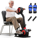 2026 New Upgrade Elliptical Exercise Machine,Low-Impact Motorized Pedal Exerciser | Home Recovery Bike for Arm & Leg Ability and Relax,Upper Lower Limb Trainer for Seniors | With Pedal Straps & Gloves