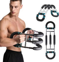 Twister Arm Trainer, 40-100Lb Adjustable Chest Workout Equipment, Portable Detachable Chest Workout Device Equipment, Arm Trainer for Chest Clip Muscle & Arm Strength, Red and Blue