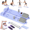 Nicoler Portable Pilates Reformer Set- Pilates Board 8-in-1 Multi-Functional Pilates Equipment