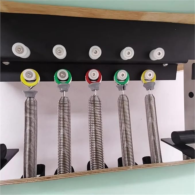 Pilates Reformer Spring Accessories Training Springs Double Sided Hook Coil Color Portable Pilates Spring(Type 2)
