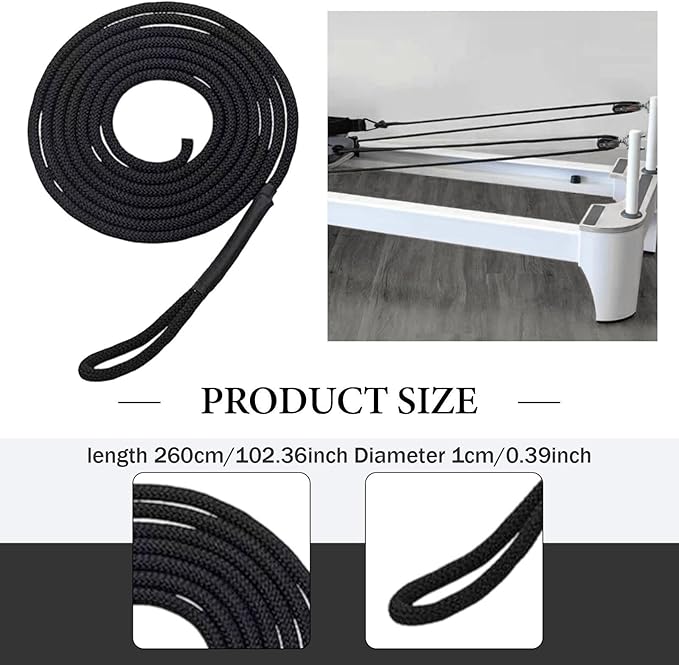 Pilates Reformer Pull Rope Strap Professional,Fitting Band,Parts,for Yoga Pilates Core Bed Home Studio Use Exercise Equipment