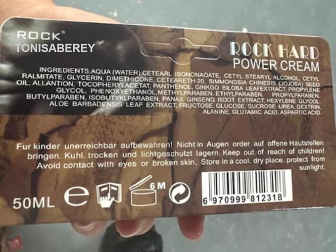 USA American Eagle Rock Hard Enlarge Cream Massage Gel for Men Enlargement (Pack of 1)