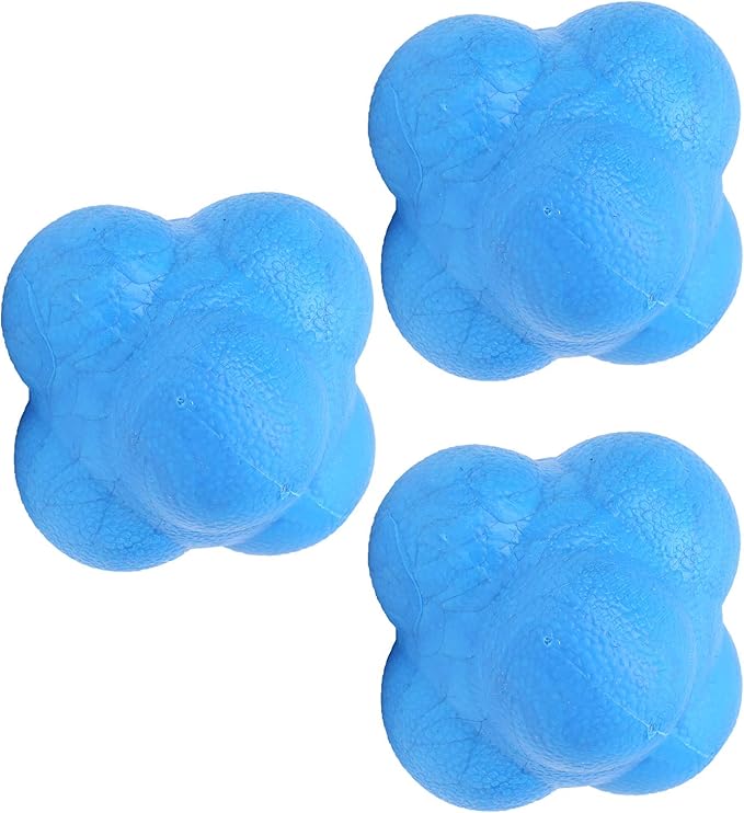 3Pcs Bounce Reaction Balls,Reflexs Ball for Agilitys and Coordination Training