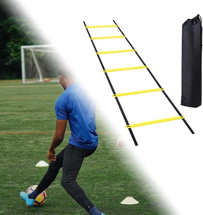 Agility Ladder Football Speed Training Equipment Soccer and Strength Nylon PP Material Suitable for Kids Adults Athletes