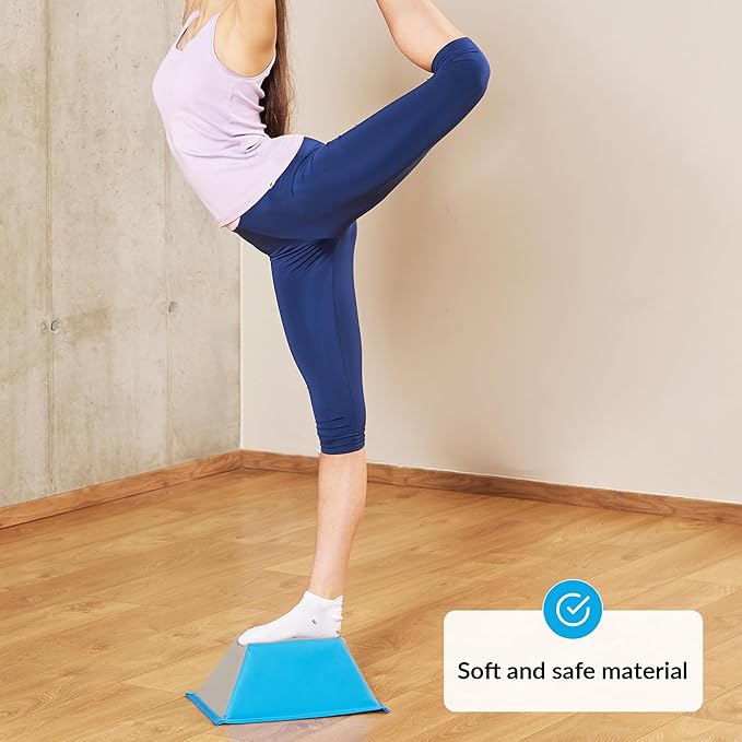 Stunt Trainer Stand for Cheerleading | Portable Cheer Balance Trainer | Stunting Flyer Practice Platform | Lightweight Gymnastics Balance Block | Cheerleading Equipment for Safe Skill Training