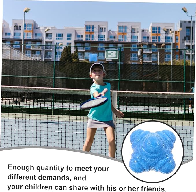 Sosoport 12 pcs Reaction Ball Hand Eye Coordination Training Reaction Training Balls Hand Eye Coordination Balls