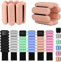 Wrist Weights, Silicone Adjustable Ankle Weights for Women Men - Strengthen Arms and Legs Ideal for for Home Gym Workout, Running, Yoga, Pilates, Barre, Exercise, Strength Training