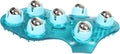 BioSwiss Massage Glove with Steel Roller Balls, Handheld Full Body Massager for Back, Neck, Shoulders, and Legs
