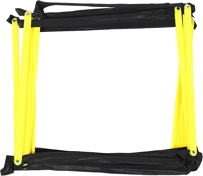 Agility Ladder Football Training Equipment Nine-Square Speed Ladder with Portable Rope Design for Soccer Footwork Workouts and Speed Training